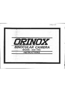 Asian American Orinox AAI 720 manual. Camera Instructions.